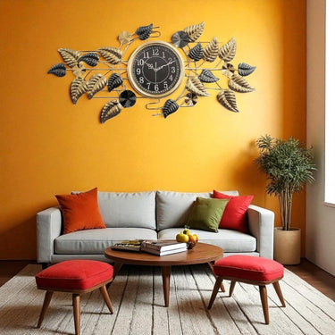 The Midnight Foliage Clock (39 x 18 Inches)